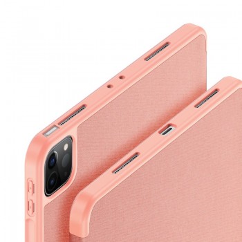Dux Ducis domo serijos atverčiamas dėklas-rožinis (Apple Ipad Pro 12.9 (2018/2020/2021/2022) Dux Ducis domo serijos atverčiamas dėklas-rožinis (Apple Ipad Pro 12.9 (2018/2020/2021/2022)